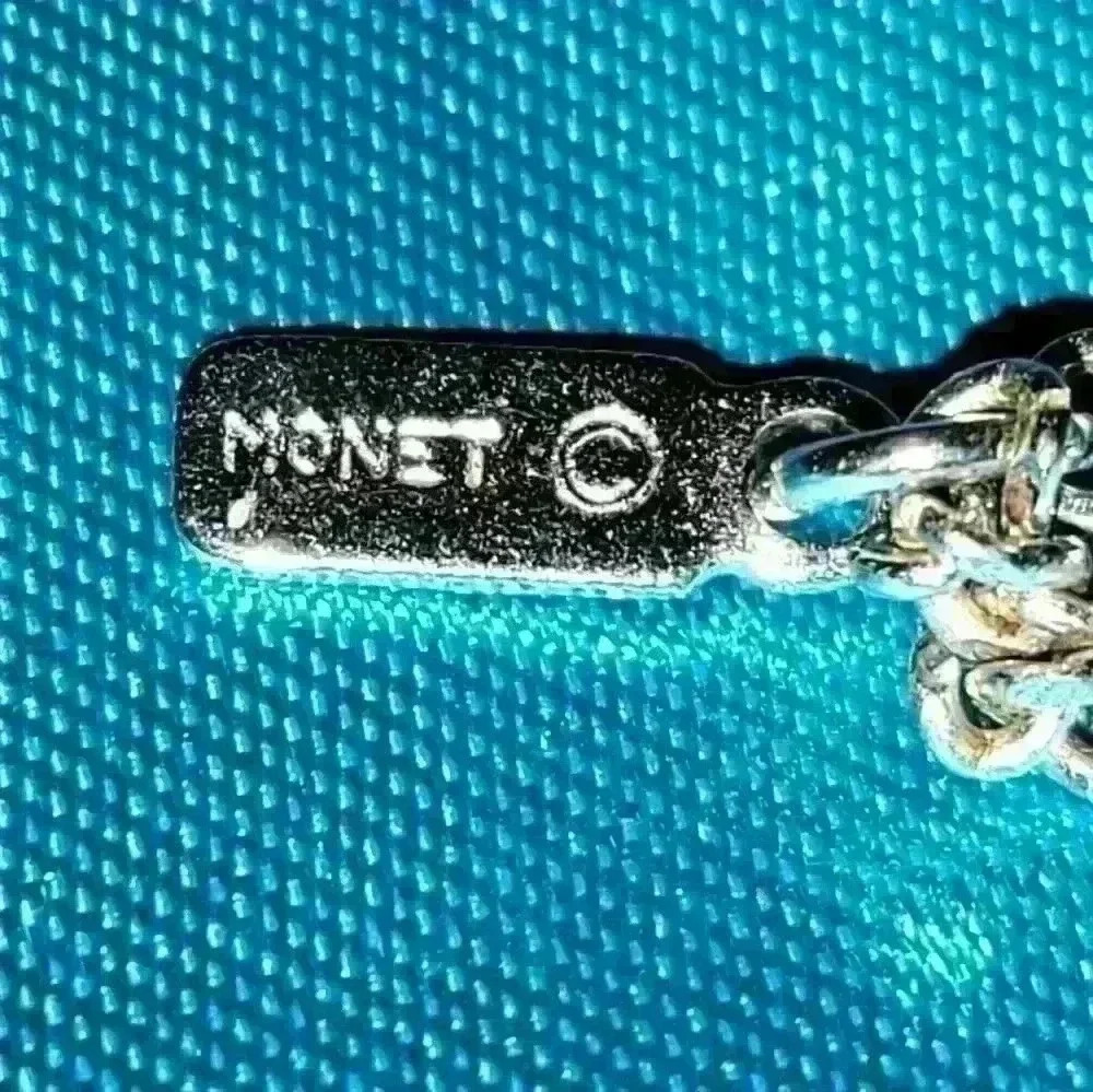 Monet Silvertone Chain Necklace - Picture 5 of 5